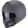 Casco Moto Jet Scorpion EXO-COMBAT II GRAPHITE Scuro Grigio taglia S