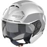 NOLAN - Casco N30-4 T Uncharted Metal Bianco / Grigio Grigio,Bianco XS