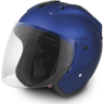 Stormer Casco Jet  Sun Evo Solid Blu-Metallo