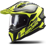 LS2 Casco Adventure  MX701 Explorer Alter Nero Opaco H-V-Giallo