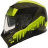 Simpson Venom Army Casco del motociclo Nero Giallo L