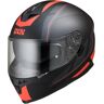 IXS 1100 2.0 Casco del motociclo Nero Rosso 2XL