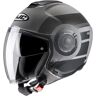 HJC i40 Spina Casco Jet Nero Grigio XL