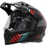 Acerbis Rider Casco da motocross per ragazzi Nero Rosso XL