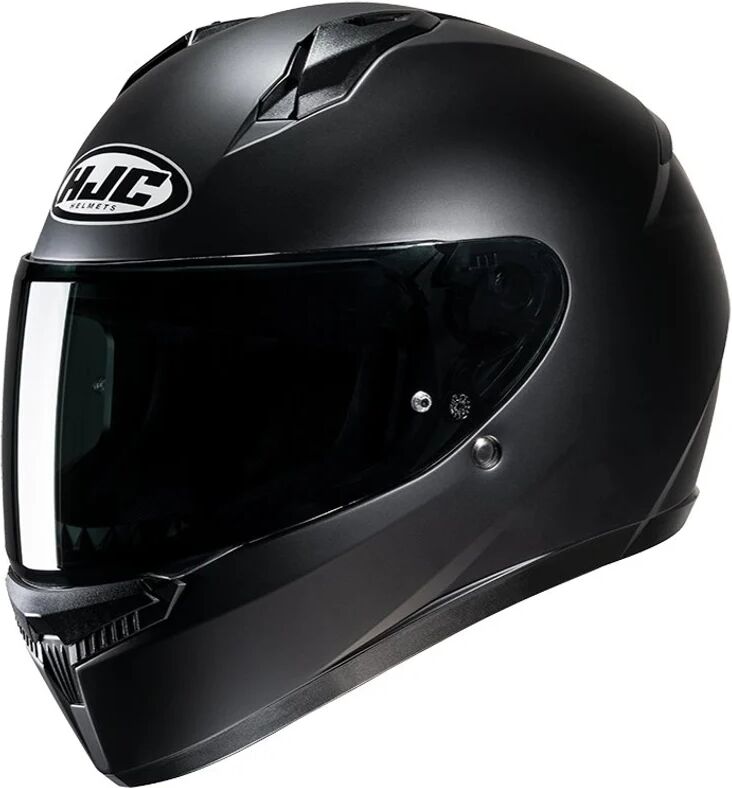 HJC - Casco C10 Semi-Matt Nero Nero M