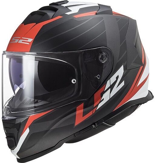 Casco Integrale Moto Doppia Visiera Ls2 FF800 STORM Nerve Ne taglia XS