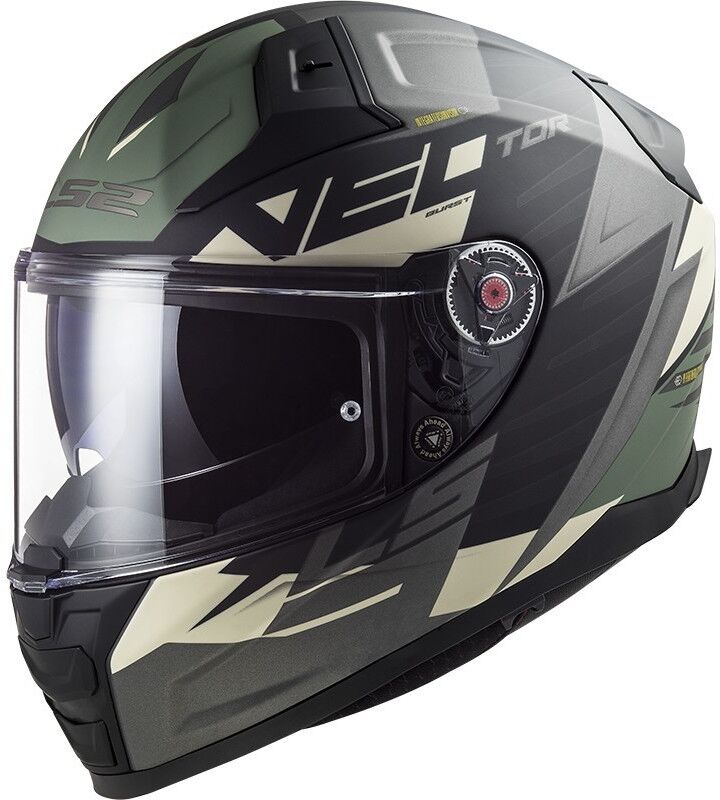 Casco Integrale Moto In HPFC Ls2 FF811 VECTOR II Absolute Ne taglia L