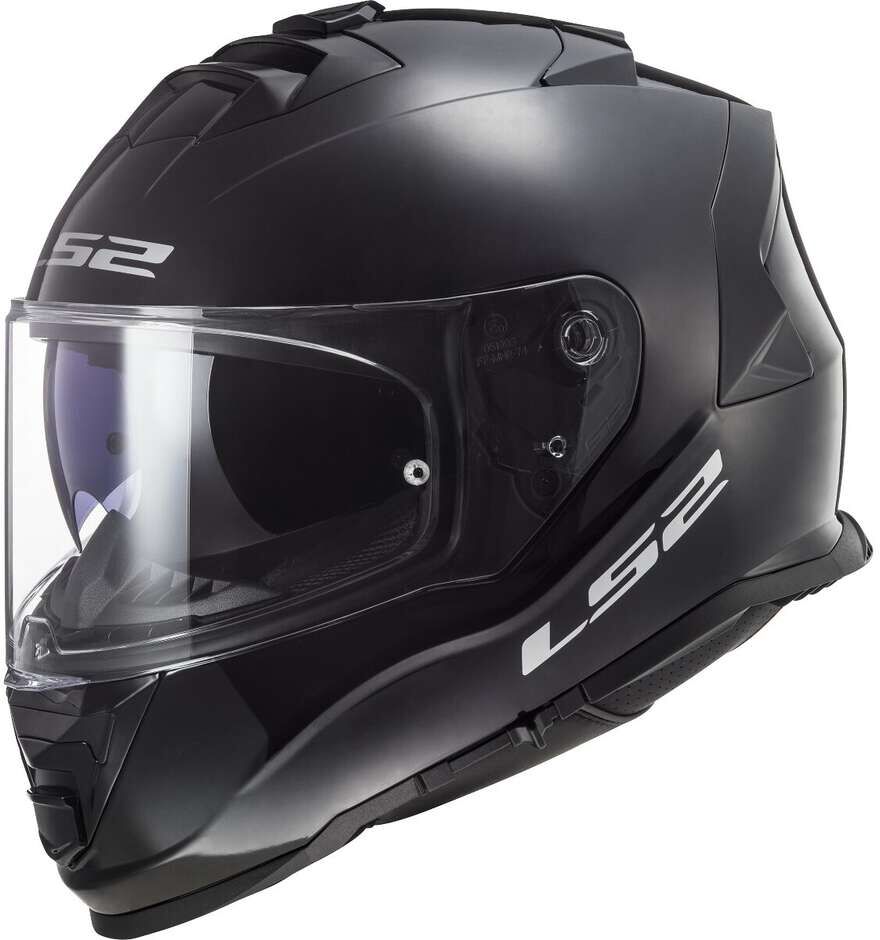 Casco Integrale Moto Ls2 FF800 STORM 2 Solid Nero Lucido taglia S