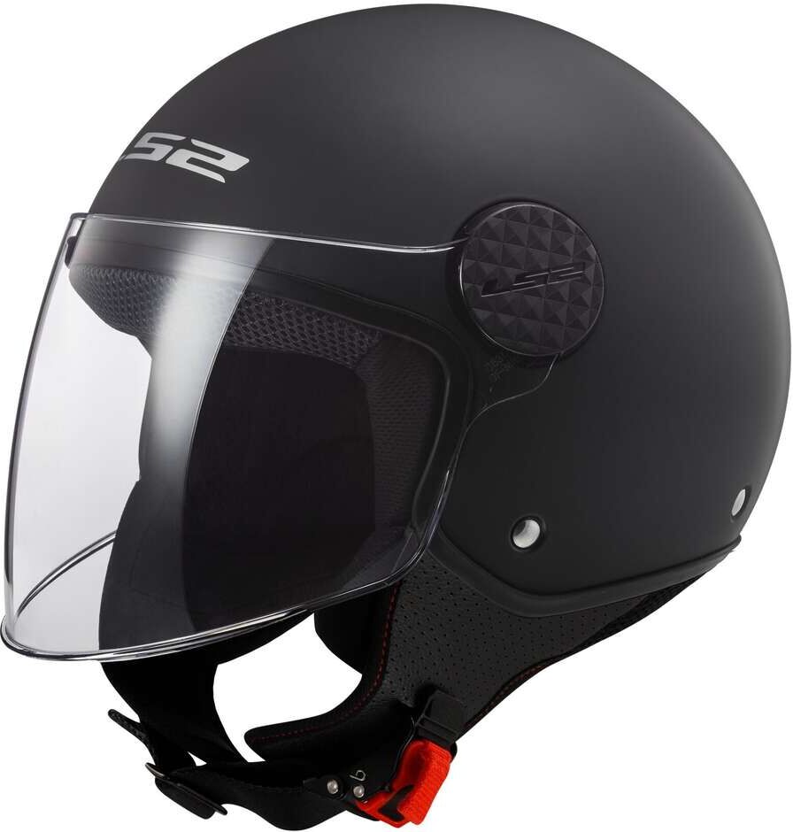 Casco Jet Moto Ls2 OF558 SPHERE 2 SOLID Nero Opaco taglia M