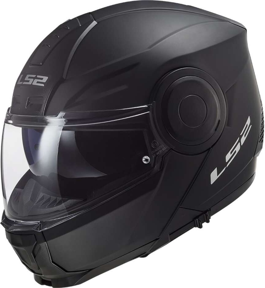 Casco Modulare Moto Doppia Visiera Ls2 FF902 SCOPE Solid Ner taglia S