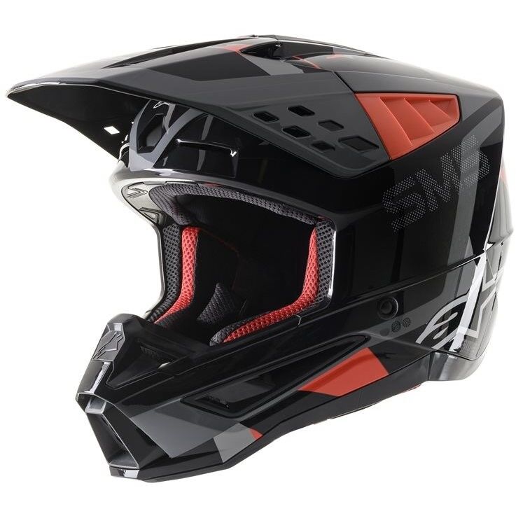 Casco Moto Cross Enduro Alpinestars S-M5 ROVER Antracite Ros taglia XL