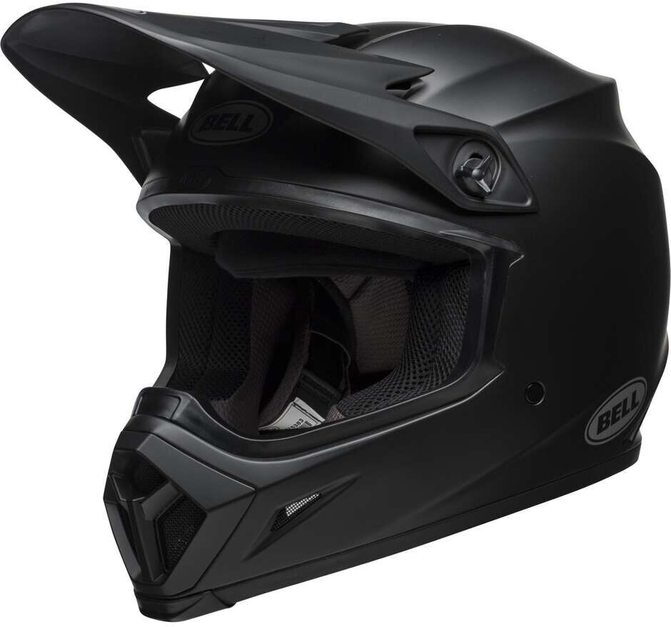 Casco Moto Cross Enduro BELL MX-9 MIPS Nero Opaco taglia S