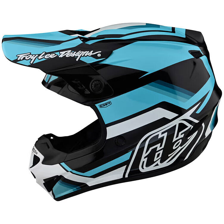 Casco Moto Cross Enduro Troy Lee Designs GP APEX Azzurro taglia L