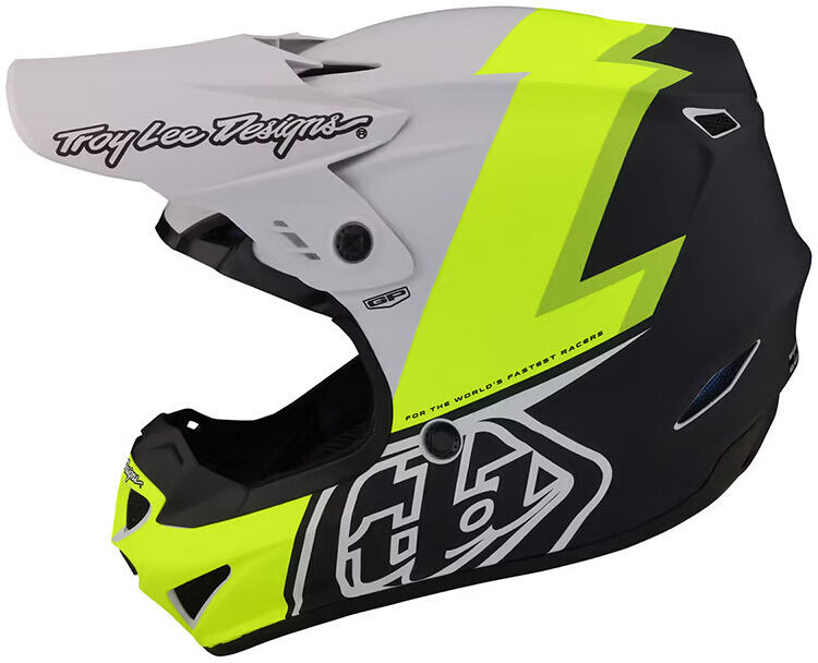 Casco Moto Cross Enduro Troy Lee Designs GP VOLT Fog taglia L