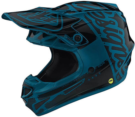 Casco Moto Cross Enduro Troy Lee Designs SE4 Polyacrylite FA taglia XL