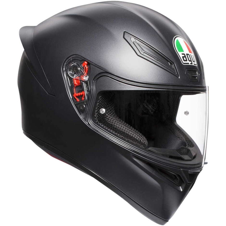 Casco Moto Integrale AGV K-1 Nero Opaco taglia XL