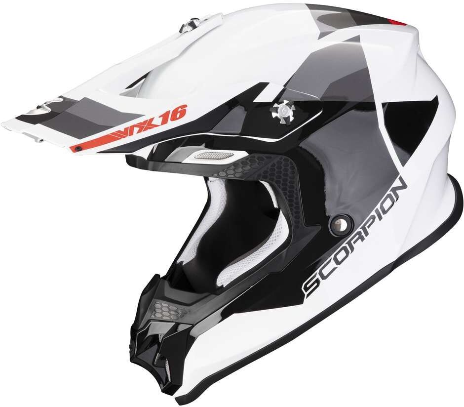 Casco Moto Integrale Cross Enduro Scorpion VX 16 EVO AIR SPE taglia L