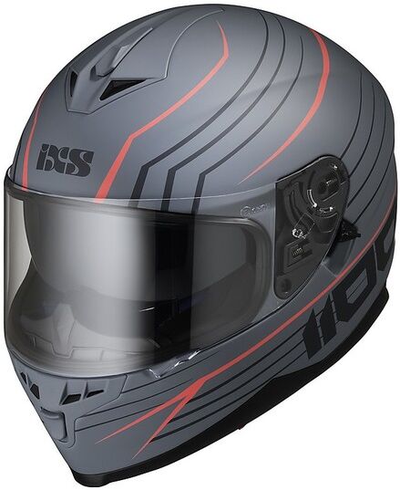 Casco Moto Integrale Doppia Visiera Ixs 1100 2.1 Grigio Opac taglia 2X