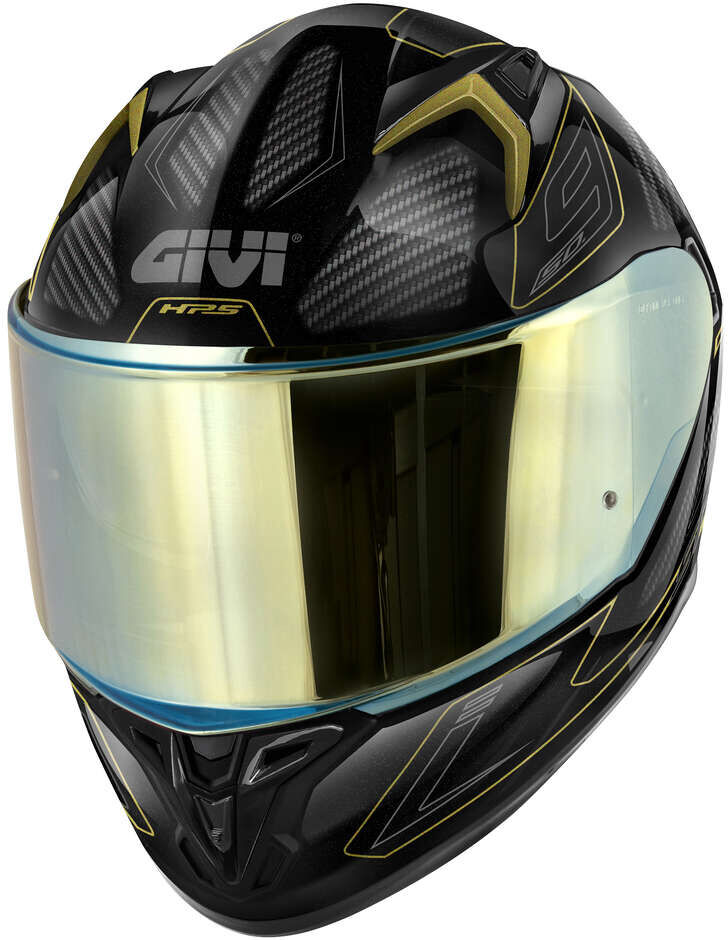 Casco Moto Integrale Givi 50.9F ENIGMA Nero Titanio Oro taglia XL