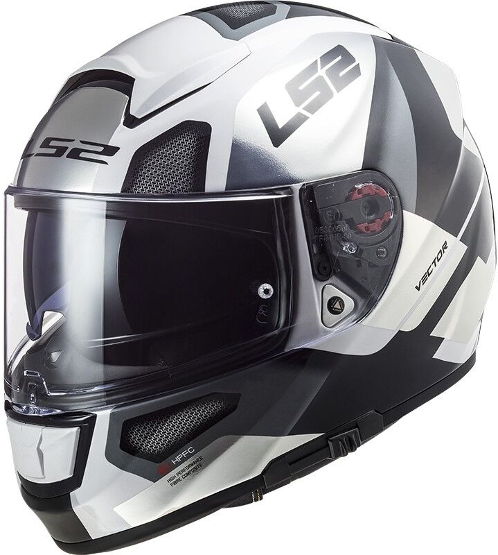 Casco Moto Integrale In Fibra Ls2 FF397 VECTOR Evo Automat B taglia 2X