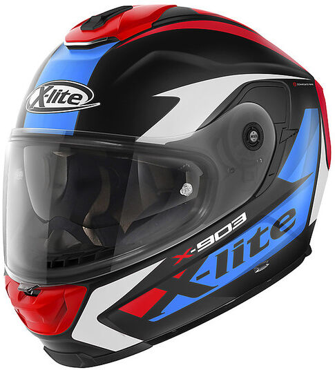 Casco Moto Integrale in Fibra X-Lite X-903 NOBILES N-Com 014 taglia S