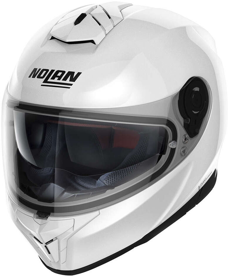 Casco Moto Integrale Nolan N80-8 CLASSIC N-Com 005 Bianco Me taglia 2X