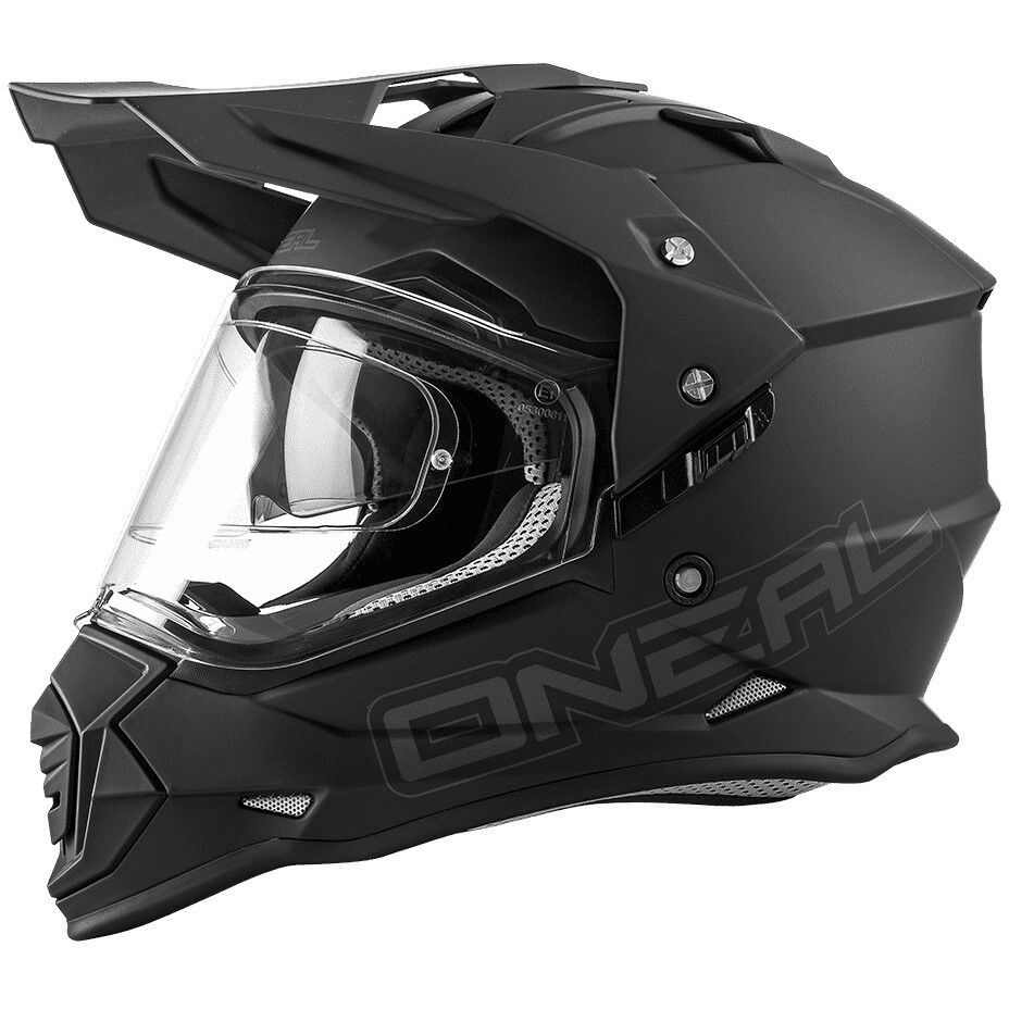Casco Moto Integrale Oneal SIERRA Helmet FLAT V.23 Nero Opac taglia M