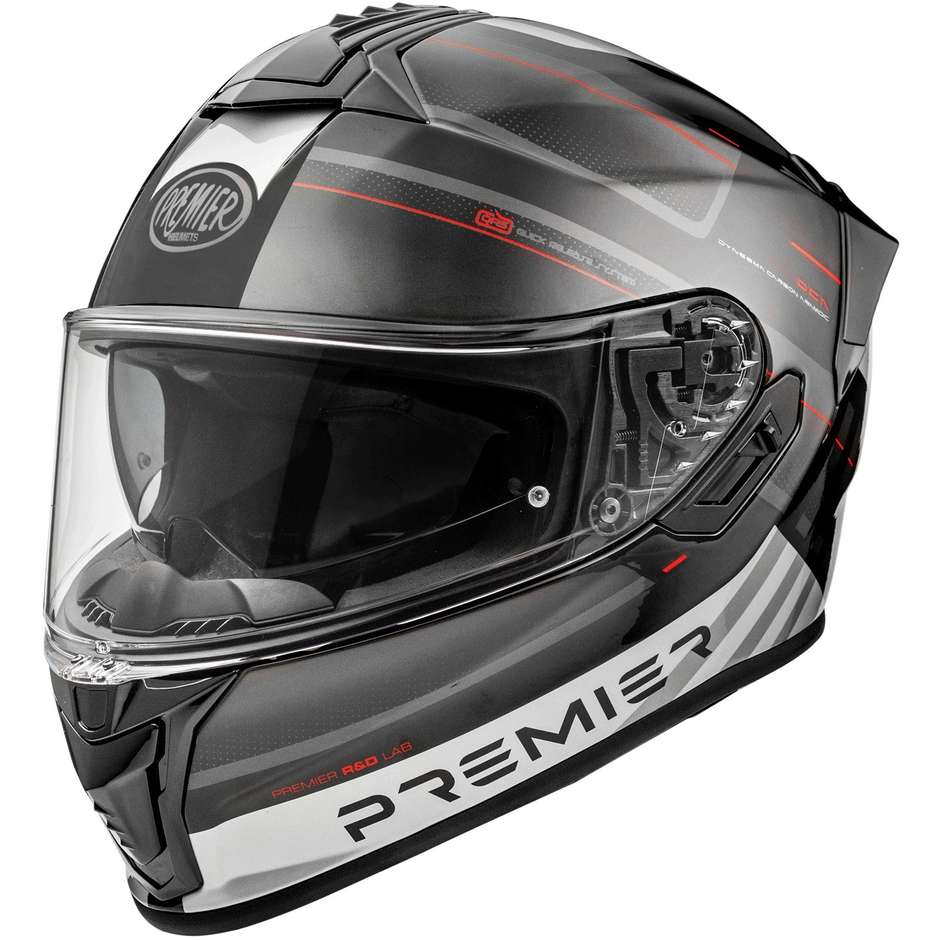 Casco Moto Integrale Premier EVOLUZIONE SP 2 BM Rosso taglia XS