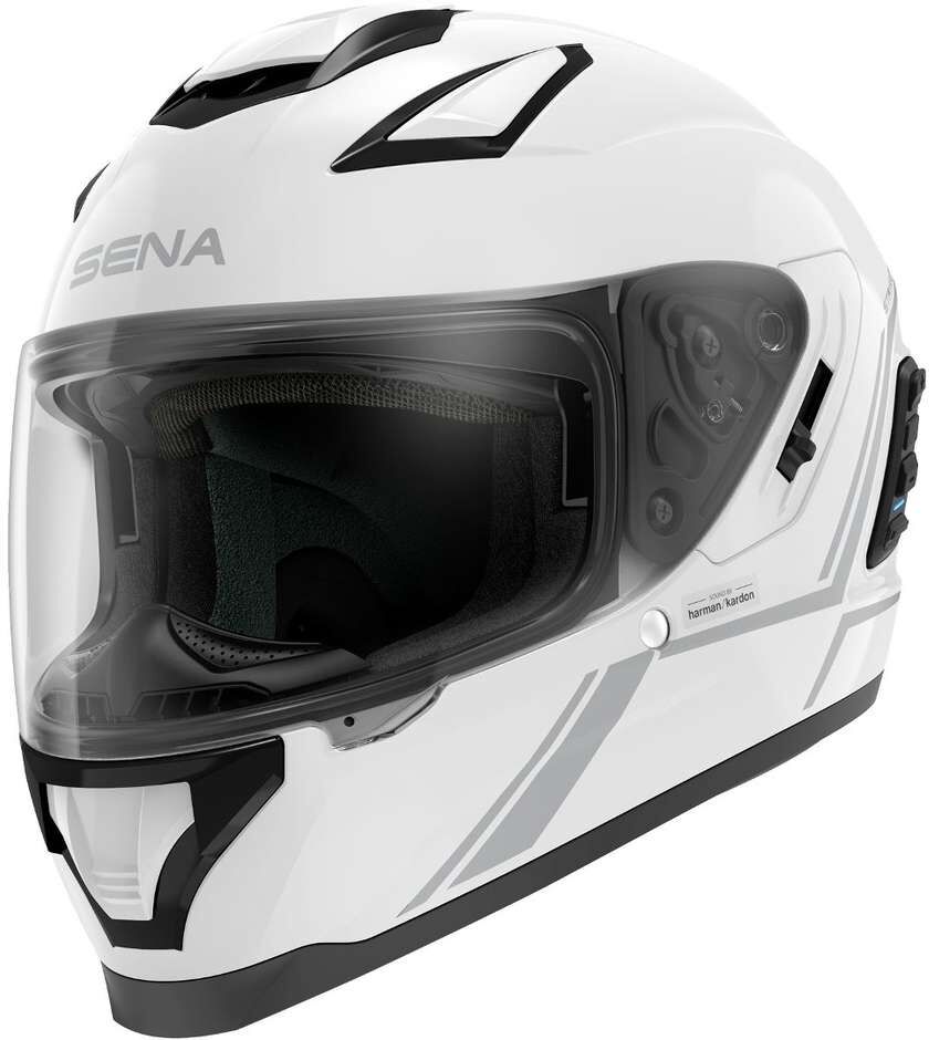 Casco Moto Integrale Sena STRYKER Con Bluetooth Integrato Bi taglia M