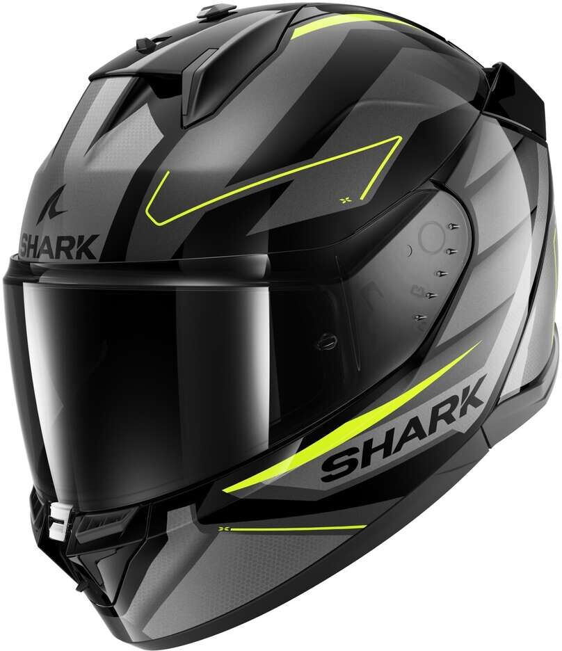 Casco Moto Integrale Shark D-SKWAL 3 SIZLER Nero Antracite G taglia XL