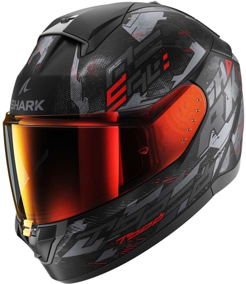 Casco Moto Integrale Shark RIDILL 2 MOLOKAI Mat Nero Antraci taglia XL