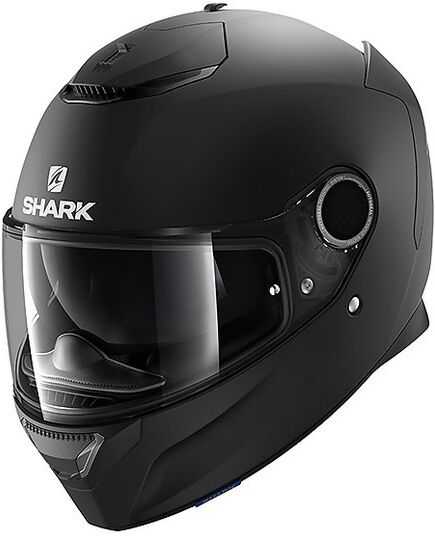 Casco Moto Integrale Shark SPARTAN 1.2 Blank Nero Opaco taglia XL