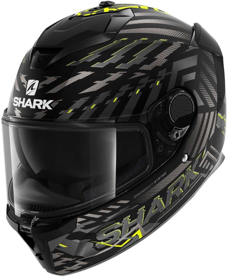 Casco Moto Integrale Shark SPARTAN GT BCL. MICR. E-BRAKE Ner taglia 2X