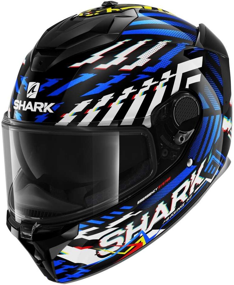 Casco Moto Integrale Shark SPARTAN GT BCL. MICR. E-BRAKE Ner taglia S