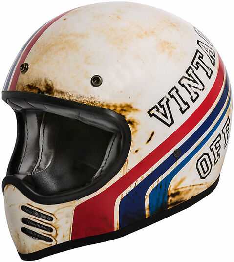 Casco Moto Integrale Vintage Premier MX Style '70 BTR 8 BM O taglia XS