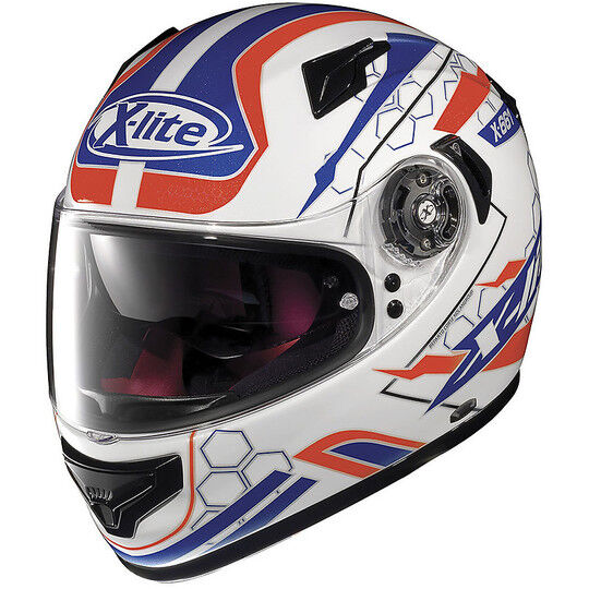 Casco Moto Integrale X-Lite X-661 HoneyComb N-Com 040 Metal taglia XXS