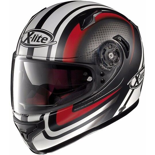 Casco Moto Integrale X-Lite X-661 SlipStream N-Com 35 Nero O taglia XL