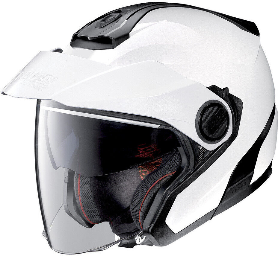 Casco Moto Jet Nolan N40-5 06 CLASSIC N-COM 005 Bianco taglia S