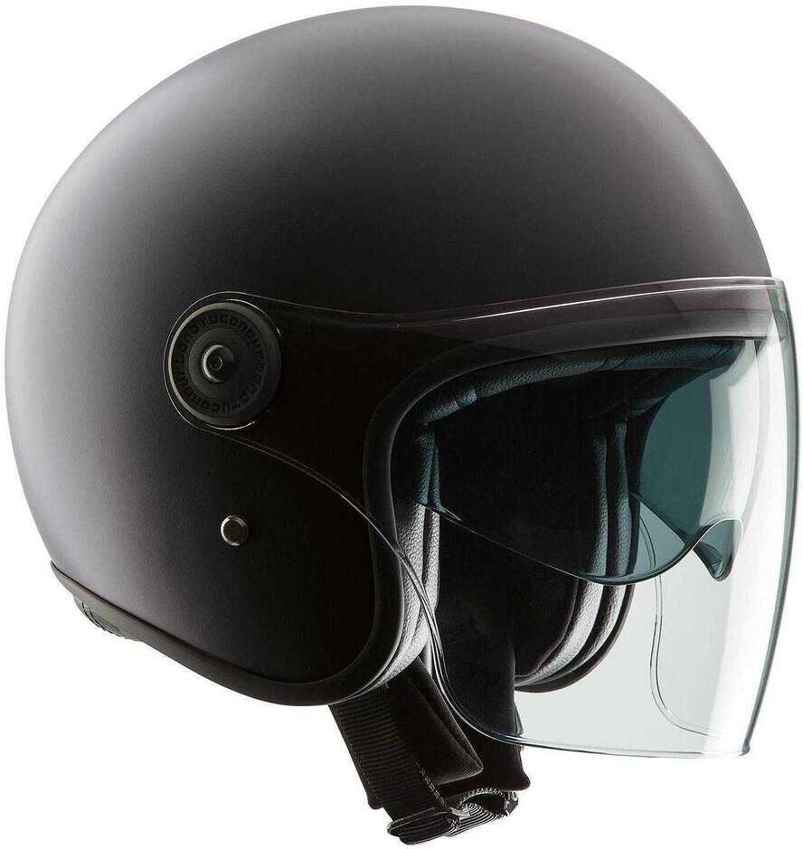 Casco Moto Jet Tucano Urbano EL FAST In Fibra Grigio Carbone taglia S