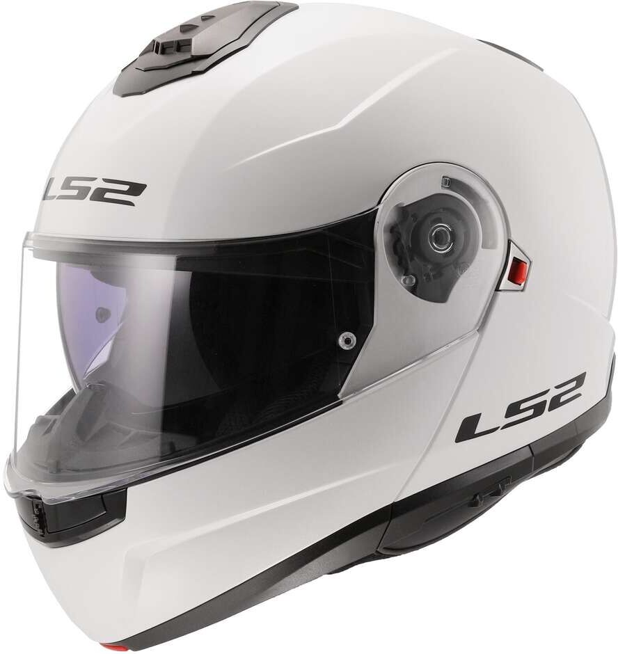 Casco Moto Modulare P/J Ls2 FF908 STROBE II Solid Bianco taglia L