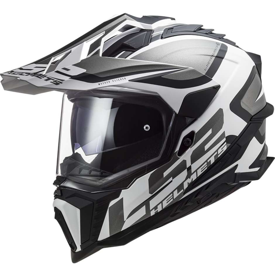 Casco Moto Turismo Ls2 MX701 EXPLORER HPFC ALTER Nero Opaco taglia S