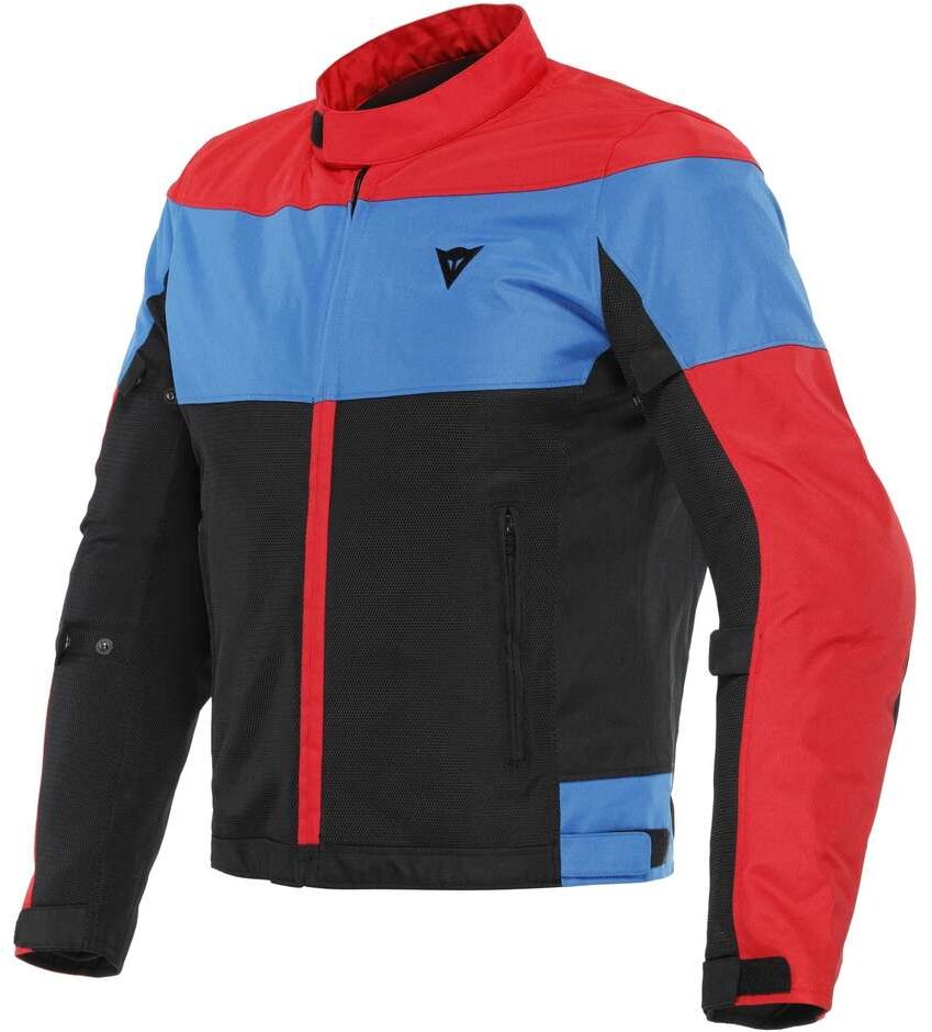 Giacca Moto Dainese ELETTRICA AIR Nero Lava Rosso Azzurro taglia 50