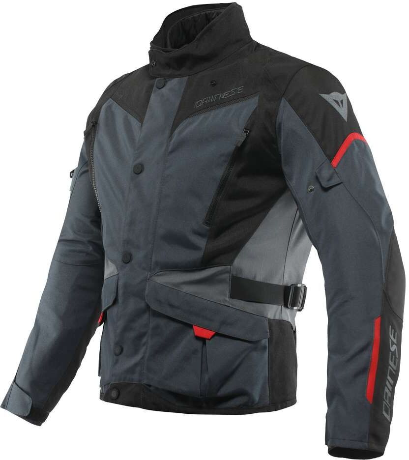 Giacca Moto Dainese TEMPEST 3 D-DRY Nero Lava Rosso taglia 48