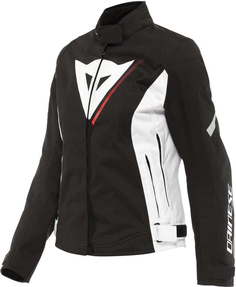 Giacca Moto Donna Dainese VELOCE LADY D-DRY Nero Bianco Lava taglia 40