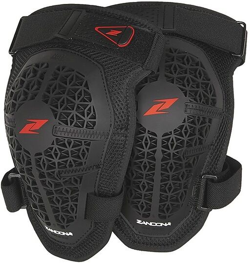 Ginocchiere Moto Cross Enduro Zandonà NETCUBE Kneeguard Nero taglia un