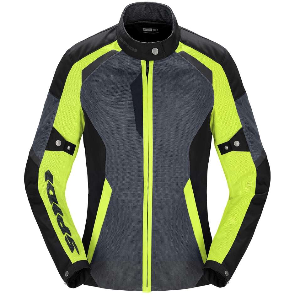 Giubbotto Moto Donna Estivo Spidi TEK NET LADY Giallo Fluo taglia M