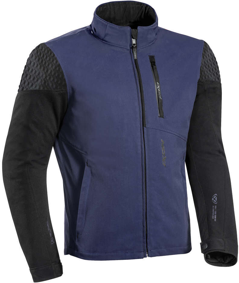 Giubbotto Moto In Tessuto Urban 2in1 Ixon BRIXTON Navy Nero taglia L