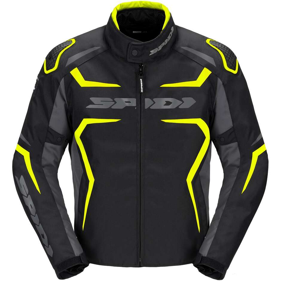 Giubbotto Moto Spidi RACE-EVO H2OUT Giallo Fluo taglia XL