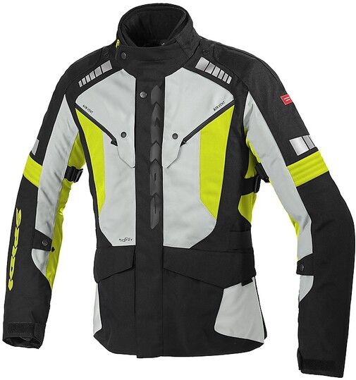 Giubbotto Moto Touring CE Spidi H2Out OUTLANDER Ghiaccio Gia taglia 2X