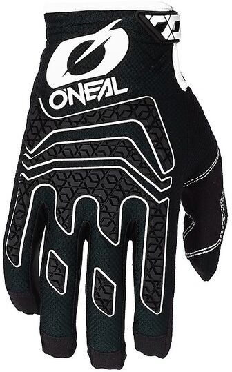 Guanti Moto Cross Enduro Oneal Elite Glove Nero Grigio taglia 2XL